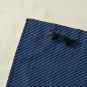 Faux Blue Jeans Denim Beach Handdoek Aangepaste te (In situ)