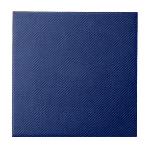 Faux Blue Jeans Design Ceramic Tegel Tegeltje
