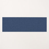 Faux Blue Jeans Fabric Yoga Mat (Voorkant (horizontaal))