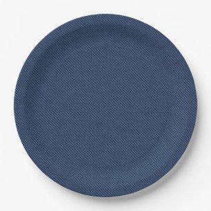 Faux Blue Jeans papieren Borden -  Bordje
