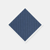 Faux Blue Jeans stoffen servetten (Hoek)