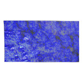 Faux Blue Marble King Size Pillowcase Pair Kussensloop (Achterkant-Rechts)