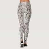 Faux Boa Constrictor Snake Skin Leggings (Achterkant)