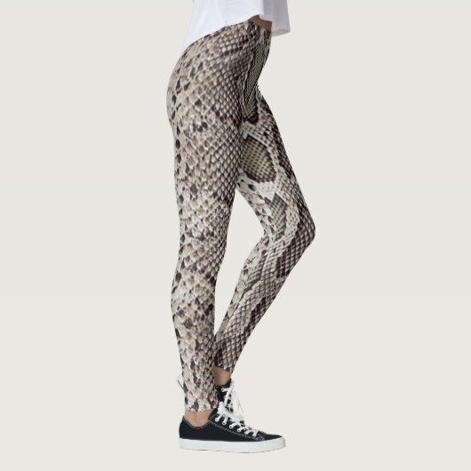 Faux Boa Constrictor Snake Skin Leggings (Rechts)