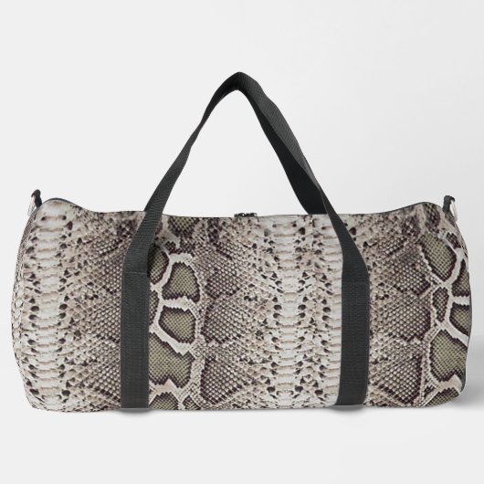 Faux Boa Constrictor Snakeskin Plunjezak (Voorkant)