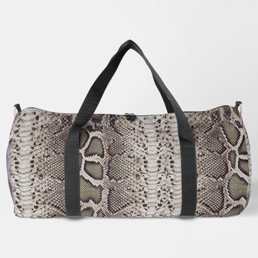 Faux Boa Constrictor Snakeskin Plunjezak (Achterkant)