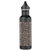 Faux Boa Constrictor Snakeskin Water Flacon Waterfles (Links)