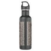 Faux Boa Constrictor Snakeskin Water Flacon Waterfles (Achterkant)