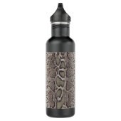 Faux Boa Constrictor Snakeskin Water Flacon Waterfles (Rechts)