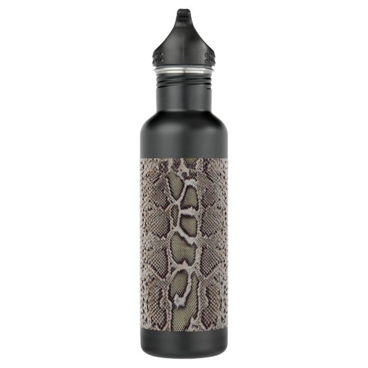 Faux Boa Constrictor Snakeskin Water Flacon Waterfles (Rechts)