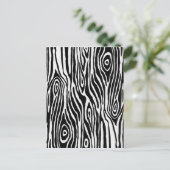 Faux Bois Briefkaart (Staand voorkant)