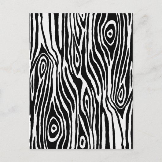 Faux Bois Briefkaart (Voorkant)