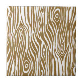 Faux Bois Tegeltje (Voorkant)