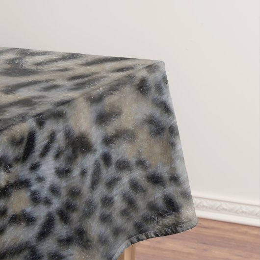 Faux-bont — Leoparddruk Tafelkleed (Voorbeeld)