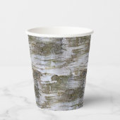 Faux-boomschors-textuur, kijk-Patroonpapier Cu Papieren Bekers (Voorkant)