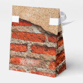 faux brick patroon party bedankdoosjes (Achterkant)