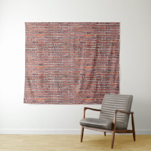 Faux Brick Wall Tapestry Wandkleed