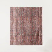 Faux Brick Wall Tapestry Wandkleed (Voorkant)