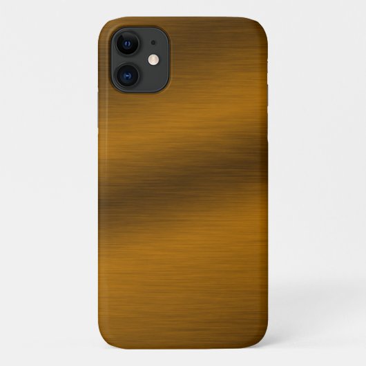 Faux Bronze Achtergrond Case-Mate iPhone Case (Achterkant)