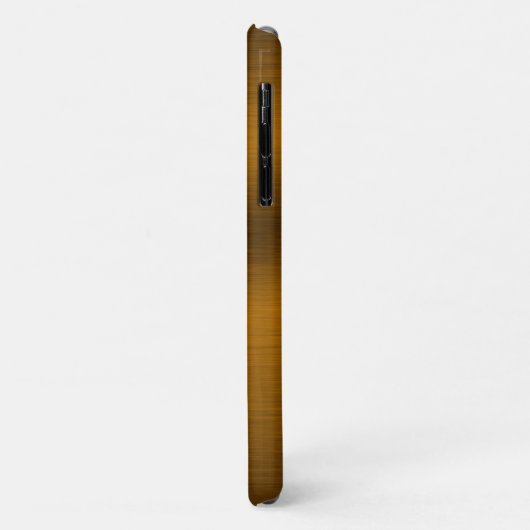 Faux Bronze Achtergrond Case-Mate iPhone Case (Achterkant/links)