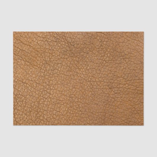 Faux bruin alligator lederen print tissuepapier (Voorkant)
