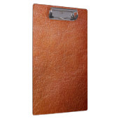Faux bruin leder klembord (Rechts)