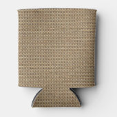 Faux Burlap Koelbox Blikjeskoeler (Voorkant)