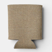 Faux Burlap Koelbox Blikjeskoeler (Achterkant)