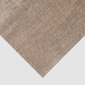 Faux Burlap Modern Boho Style Tissuepapier (Detail)