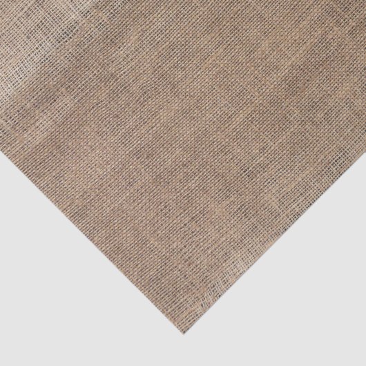 Faux Burlap Modern Boho Style Tissuepapier (Detail)