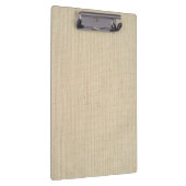 Faux burlap patroon klembord (Rechts)
