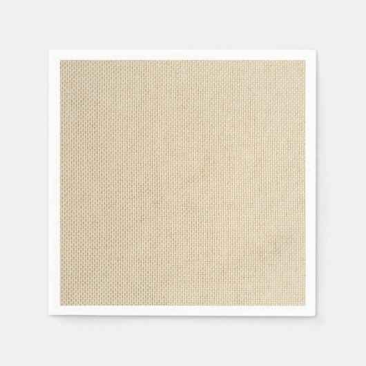 Faux burlap patroon servetten (Voorkant)