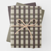 Faux Burlap Pset-ontwerp - Landenmerk Inpakpapier Vel (In situ)