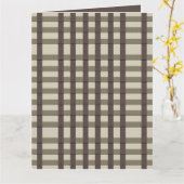 Faux Burlap Pset-ontwerp - Landenmerk Kaart (Gele Bloem)