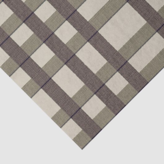 Faux Burlap Pset-ontwerp - Landenmerk Tissuepapier (Detail)