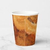 Faux Burled Walnut  Papieren Bekers (Rechts)