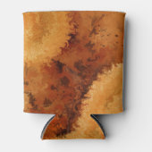 Faux Burled Wood Blikjeskoeler (Voorkant)