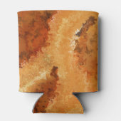 Faux Burled Wood Blikjeskoeler (Achterkant)