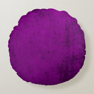Faux Burst van Paarse Velvet Rond Kussen