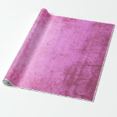 Faux Burst van Pink Velvet Cadeaupapier (Uitgerold)