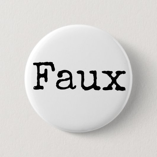 Faux Button (zwart) (Voorkant)
