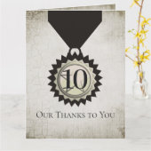 Faux-cadeautjes ter gelegenheid van het jubileumfe kaart (Gele Bloem)