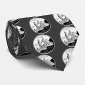 Faux California State Quarter Yosemite Valley Muir Stropdas (Opgerold)