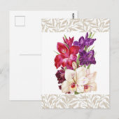 Faux Canvas Art Briefkaart (Voorkant / Achterkant)