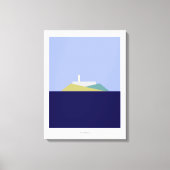 Faux Canvas print van Alcatraz (Voorkant)
