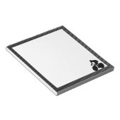 Faux Carbon Fiber Cycling Notitieblok (Schuin)