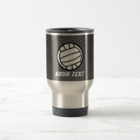 Faux Carbon Fiber Volleyball