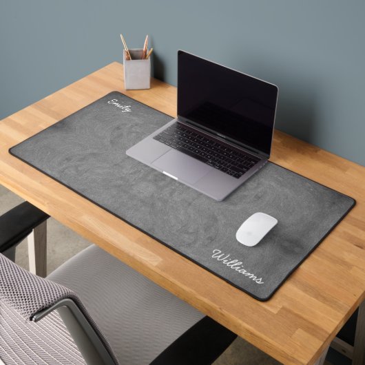 Faux Chalkboard Blackboard Look Zwart-Wit Bureaumat (Kantoor 2)