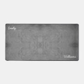 Faux Chalkboard Blackboard Look Zwart-Wit Bureaumat (Voorkant)