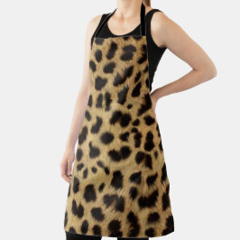 Faux Cheetah Skin Schort